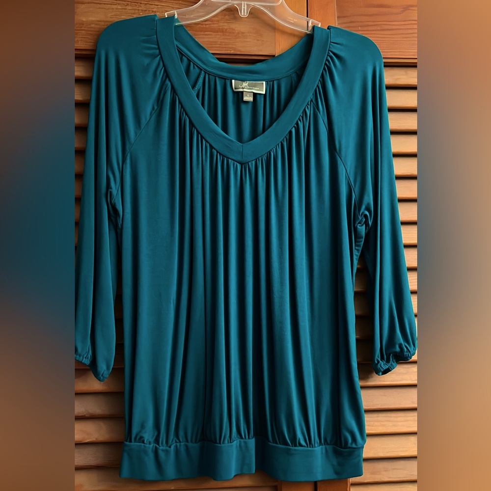 Teal Blouse